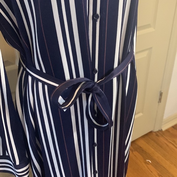 Treasure & Bond Women's Long Shirt Dress, Medium - Picture 4 of 8